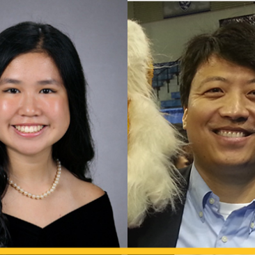 Dr. Kai Shen and Tiana Ruden